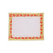 Pooja Aasan - 6 x 8 Inches | Velvet With Embossed Jari Border Pooja Mat/ Pooja Aasan Mat for Deity - Pooja Aasan & Bajot & Pooja Mat