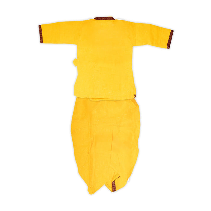 Bal Krishna Dress Set - Size 16 | Bal Krishna Costume/ Bal Kanha Dress for Kids - Ethnic Wear Sets