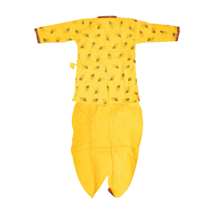 Bal Krishna Dress Set - Size 24 | Bal Kanha Dress / Bal Krishna Vastra / Bal Krishna Costume for Kids - Ethnic Wear Sets