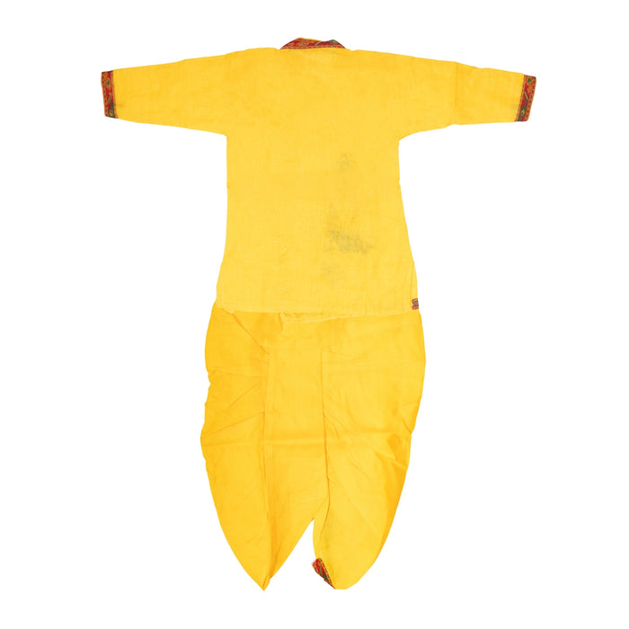 Bal Krishna Dress Set - Size 20 | Embroidery Design Bal Kanha Dress / Bal Krishna Costume for Kids - Ethnic Wear Sets