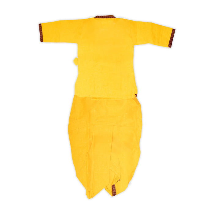 Bal Krishna Dress Set - Size 12 | Bal Krishna Costume/ Bal Kanha Dress for Kids - Ethnic Wear Sets