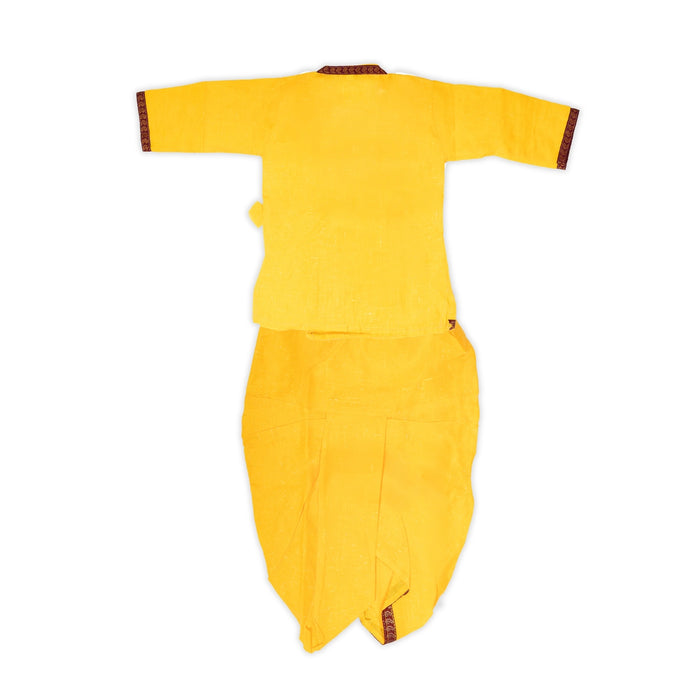 Bal Krishna Dress Set - Size 18 | Bal Kanha Dress / Bal Krishna Vastra / Bal Krishna Costume for Kids - Ethnic Wear Sets