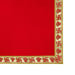 Pooja Aasan - 10 x 14 Inches | Velvet With Embossed Jari Design Pooja Mat/ Pooja Aasan Mat for Deity - Pooja Aasan & Bajot & Pooja Mat