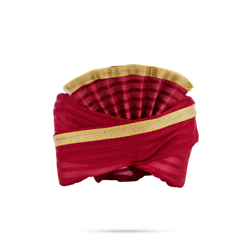 Turban - 6 X 6 | Crown/ Kireedam/ Kiridam/ Mukut For Adult And Religious Ceremonies - Ethnic Wear Accessories