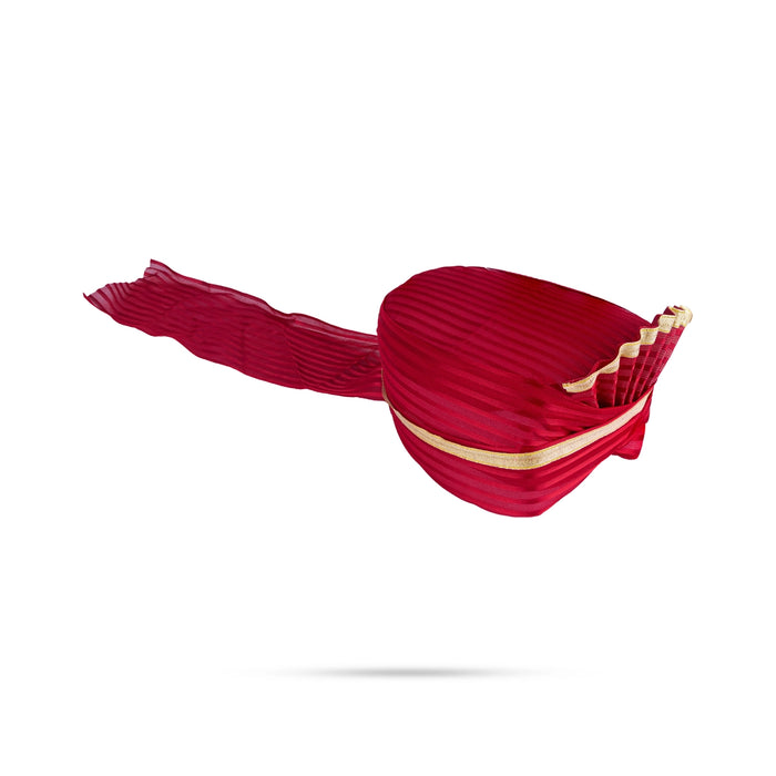 Turban - 6 X 6 | Crown/ Kireedam/ Kiridam/ Mukut For Adult And Religious Ceremonies - Ethnic Wear Accessories