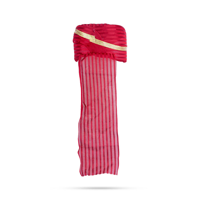 Turban - 6 X 6 | Crown/ Kireedam/ Kiridam/ Mukut For Adult And Religious Ceremonies - Ethnic Wear Accessories