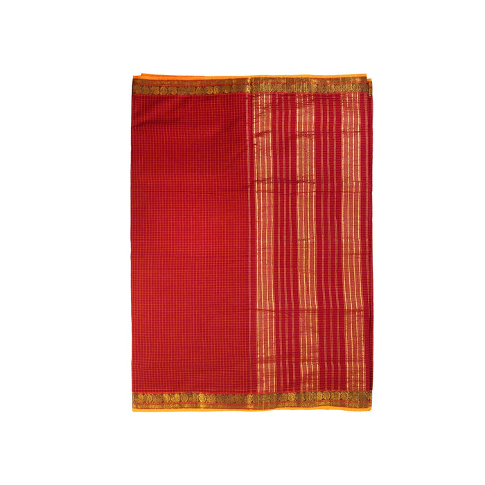 Saree - 9.2 Mtr| Kalyani Cotton Saree/ Border Design Handloom Saree/ Traditional Saree for Women/ Assorted