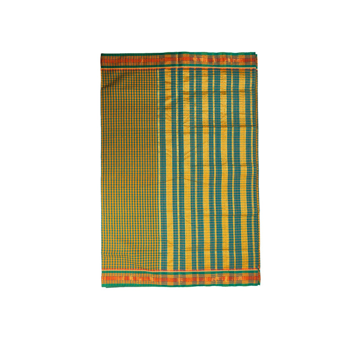 Saree - 9.2 Mtr| Kalyani Cotton Saree/ Border Design Handloom Saree/ Traditional Saree for Women/ Assorted