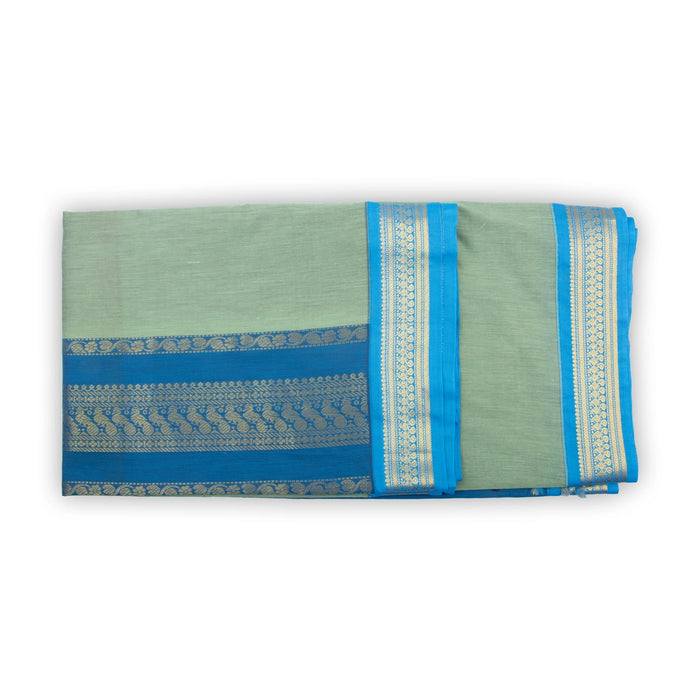 Saree - 9 Yards | Kalyani Cotton Saree/ Handloom Saree/ Jari Border Design Traditional Saree for Women