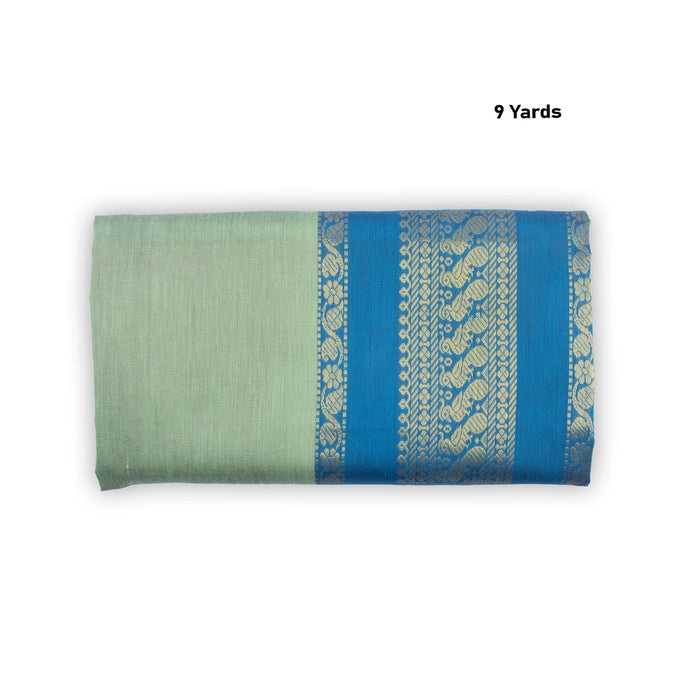 Saree - 9 Yards | Kalyani Cotton Saree/ Handloom Saree/ Jari Border Design Traditional Saree for Women