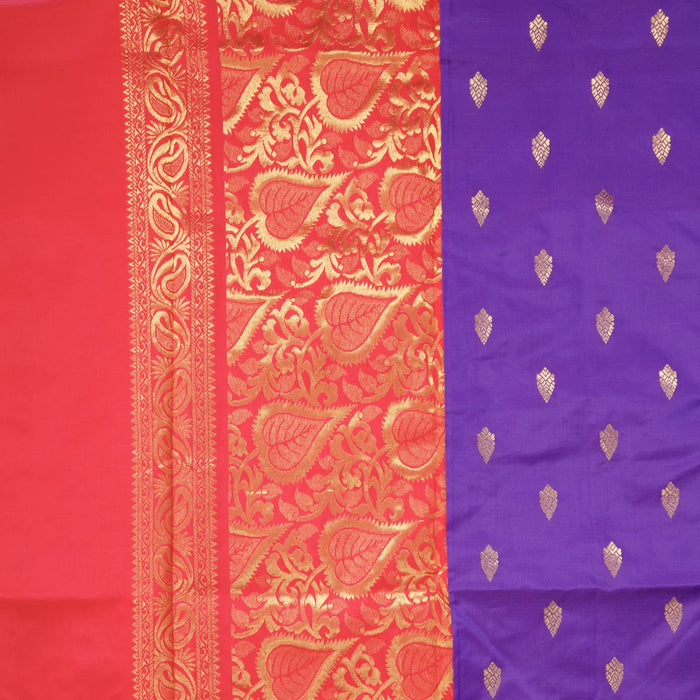 Saree - 9.5 Yards | Korvai Butta & Rich Pallu Saree/ Handloom Saree/ Jari Border Traditional Saree for Women