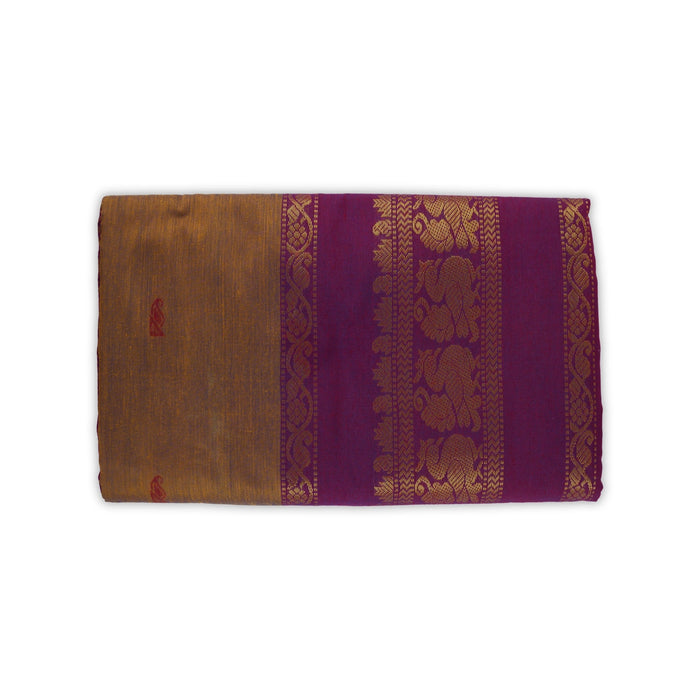 Saree - 9 x 5 Yards | Kalyani Thread Butta Cotton Saree/ Handloom Saree/ Jari Border Design Traditional Saree for Women
