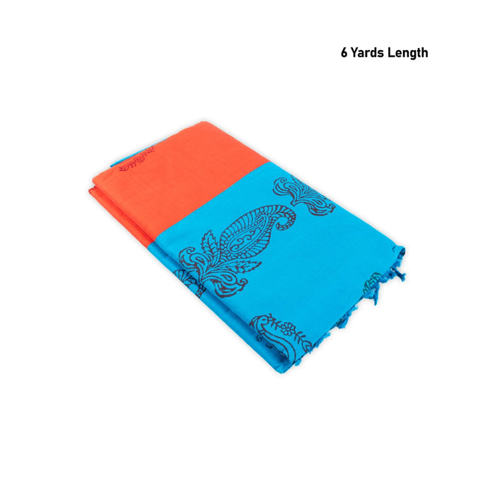 Saree - 6 Yards | Poly Cotton Saree / Traditional Saree / Handloom Saree for Women