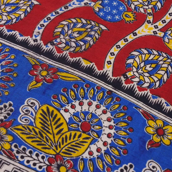 Saree - 6 Yards | Kalamkari Saree / Traditional Saree / Handloom Saree for Women