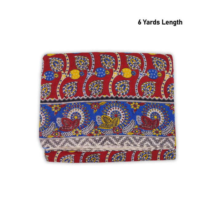 Saree - 6 Yards | Kalamkari Saree / Traditional Saree / Handloom Saree for Women