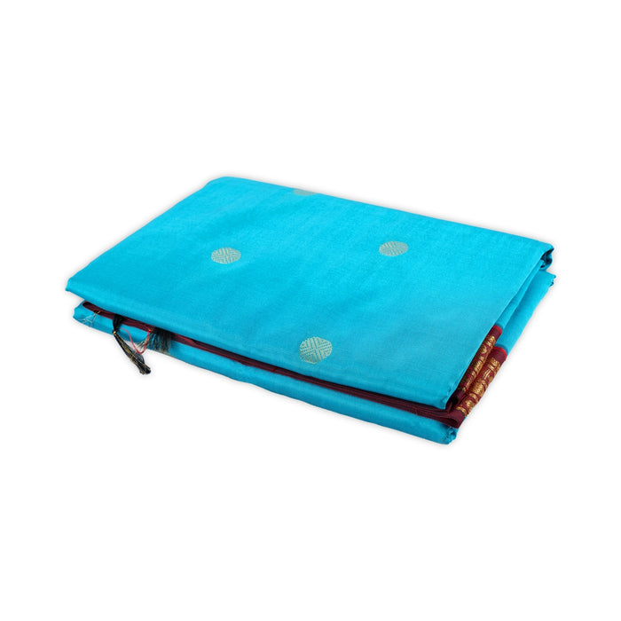 Saree - 9.5 Yards | Kalyani Semi Soft Silk Saree / Jari Border Design Traditional Saree for Women
