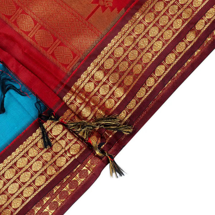 Saree - 9.5 Yards | Kalyani Semi Soft Silk Saree / Jari Border Design Traditional Saree for Women