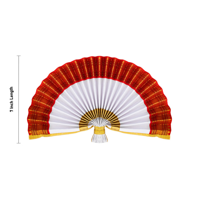 Thiru Udayada - 7 Inches | Vishu Udayada/ Satin With Jari Border Thiru Udayada for Vishu