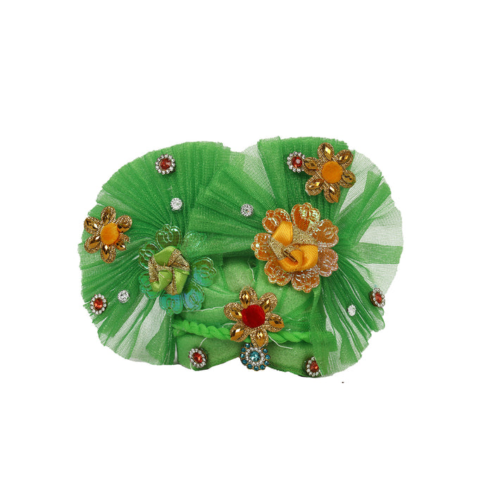 Turban - 2 Inches | Kireedam/ Fancy Mukut/ Pagdi/ Crown for Deity/ Assorted Colour and Design