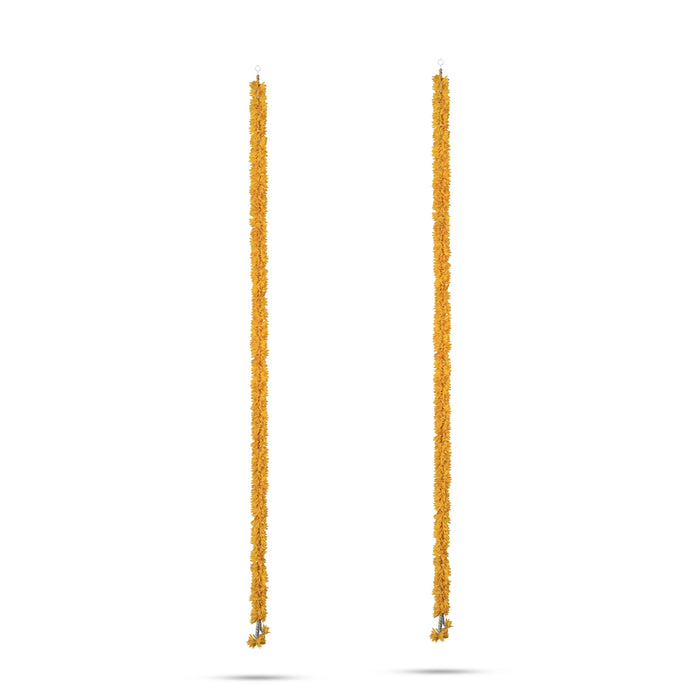 Side Toran Pair - 58 Inches | 2 Pcs / Side Thoran / Artificial Toran for Door Decor
