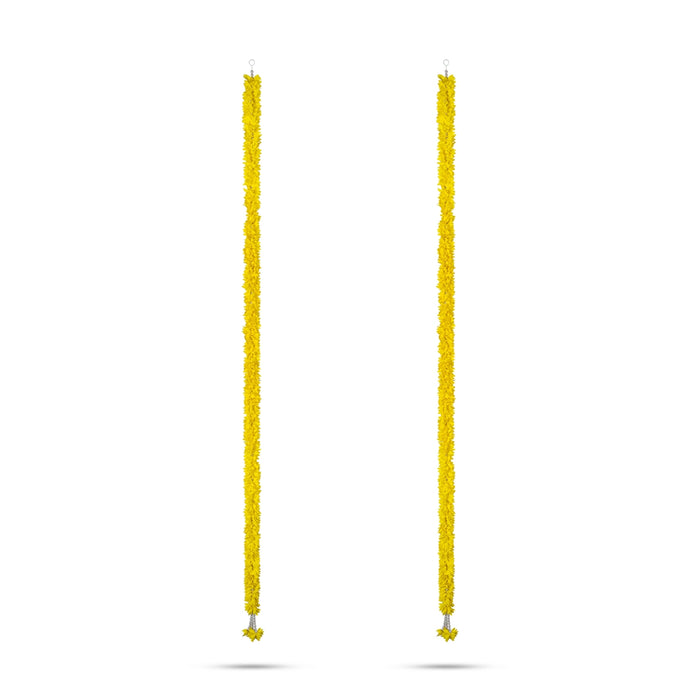 Side Toran Pair - 58 Inches | 2 Pcs / Side Thoran / Artificial Toran for Door Decor