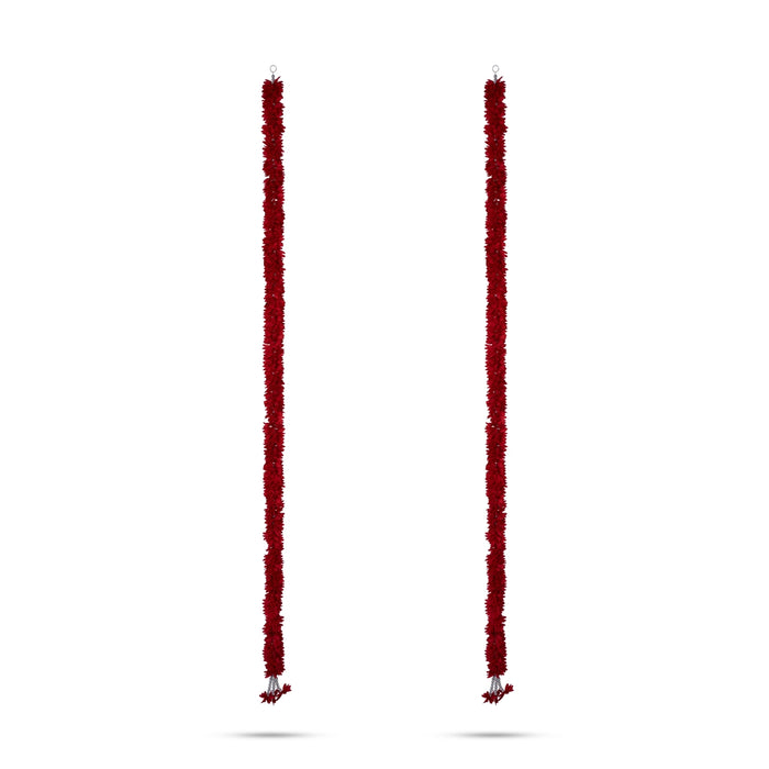 Side Toran Pair - 58 Inches | 2 Pcs / Side Thoran / Artificial Toran for Door Decor