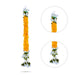 Side Toran Pair - 19 Inches | Artificial Flower Thoran/ Beads Design Door Hanging Toran For Home Decor - Toran