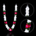 Artificial Flower Garland- 18 Inches | Rose Artificial Mala/ Fake Flower Garland/ Cloth Garland For Decoration - Mala