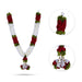 Artificial Flower Garland- 21 Inches | Cloth Garland/ Artificial Mala/ Artificial Garland For Pooja& Decoration - Mala