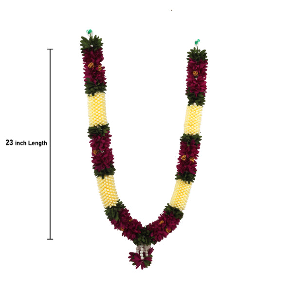 Cloth Mala assorted - 23 Inches