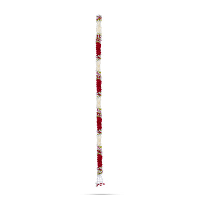 Side Toran - 52 Inches | Plastic Thoran/ Artificial Flower Toran/ Door Hanging Toran for Door