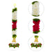 Side Toran Pair - 14 Inches | Flower & Bell Design Thoran/ Artificial Flower Toran for Home Decor - Toran