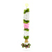 Side Toran Pair - 14 Inches | Flower & Bell Design Thoran/ Artificial Flower Toran for Home Decor - Toran