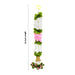 Side Toran Pair - 14 Inches | Flower & Bell Design Thoran/ Artificial Flower Toran for Home Decor - Toran