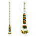 Side Toran Pair - 60 Inches | Flower Design Thoran/ Door Hanging Toran/ Artificial Flower Toran for Home Decor - Toran