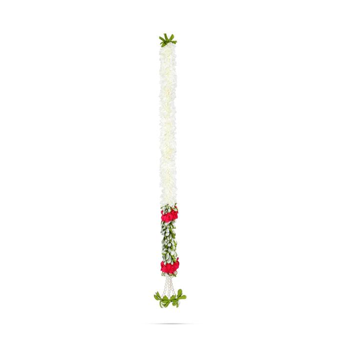 Side Toran Pair - 42 Inches | Flower Design Thoran/ Door Hanging Toran/ Artificial Flower Toran for Home Decor - Toran