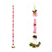 Side Toran Pair - 52 Inches | Flower Design Thoran/ Door Hanging Toran/ Artificial Flower Toran for Home Decor - Toran