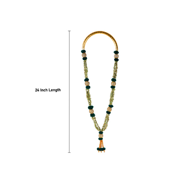 Cardamom Garland  - 2 Feet 3 Line | Elakkai Malai/ Elaichi for Deity - Mala