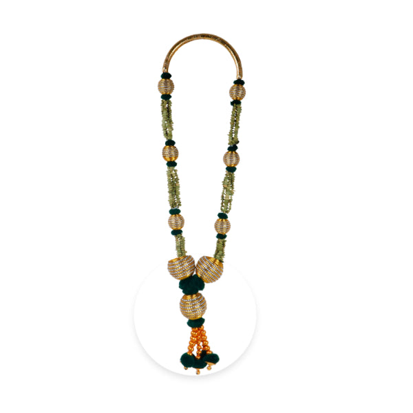 Cardamom Garland  - 2 Feet 5 Line | Elakkai Malai/ Elaichi for Deity - Mala