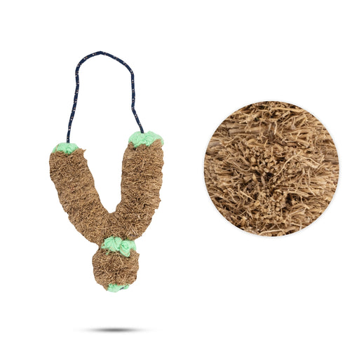 Vettiver Malai - 6 Inches | Vetiver Garland/ Vetiver Malai/ Vetti Veru Garland for Deity - Mala