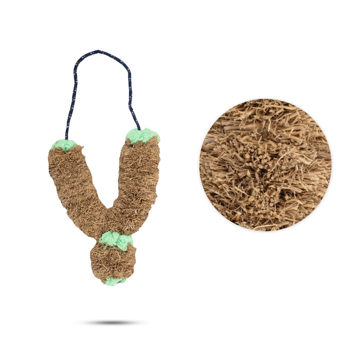 Vettiver Malai - 6 Inches | Vetiver Garland/ Vetiver Malai/ Vetti Veru Garland for Deity - Mala