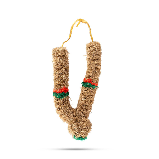 Vettiver Malai - 1 Feet | Vetiver Malai/ Vetiver Garland for Deity - Mala