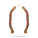 Vettiver Malai - 2 Feet | Vetiver Garland/ Vetiver Malai for Deity - Mala