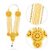 VIP Malai - 40 Inches | 5 Line Scented Garland/ Scented Wooden Mala for Decoration - Mala