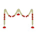 Door Toran Set - 20 Inches | Artificial Flower Toran/ Thoran/ Bandanwar for Door Decor/ Assorted Design & Colour - Toran
