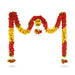 Door Toran Set - 27 Inches | Artificial Flower Toran/ Rose Thoran/ Bandanwar for Door Decor - Toran