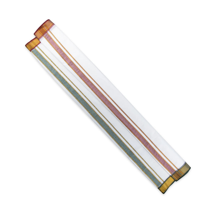 Veshti - 10 x 6 Yards | White Colour Vesti/ 9 Kan Mayilkan Border Dhoti for Men - Veshti & Dhoti