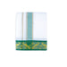 Cotton Veshti - 9 x 5 Yards | White Colour Dhoti/ Jacquard Border Vesti for Men - Veshti & Dhoti