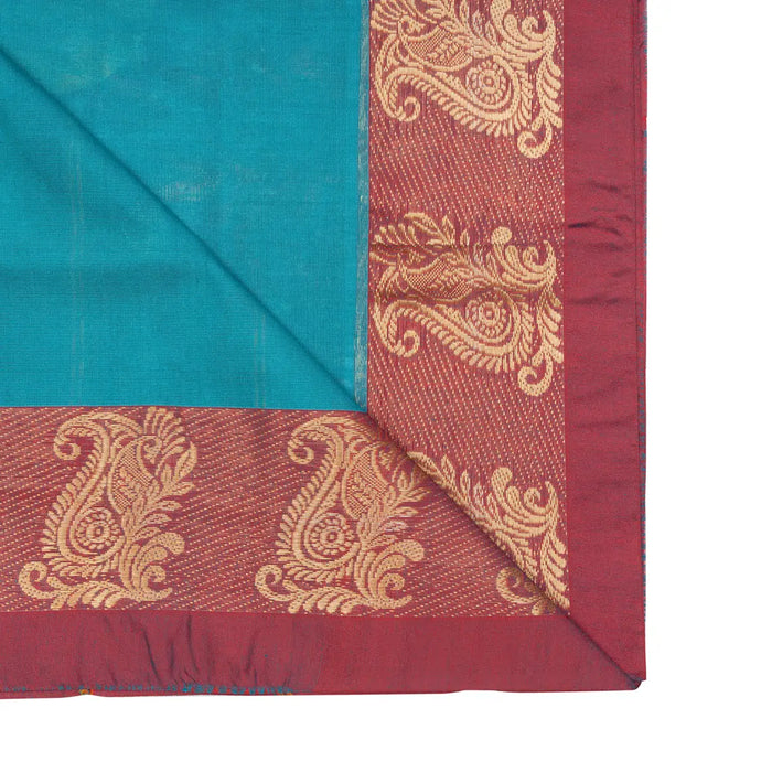 Saree - 5.5 Mtr | Fancy Saree/ Copper Print Design Traditional Saree for Women - Sarees & Blouse