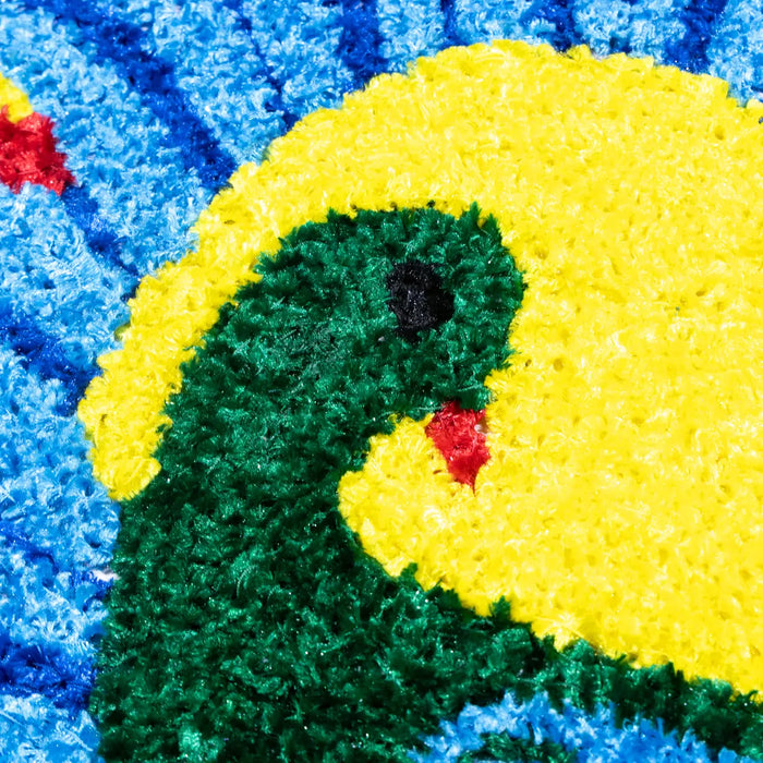 Rangoli Mat - 24 Inches | Rangoli Floor Mat/ Flower Design Canvas Muggu Mat for Home Decor/ 270 Gms - Kolam & Rangoli